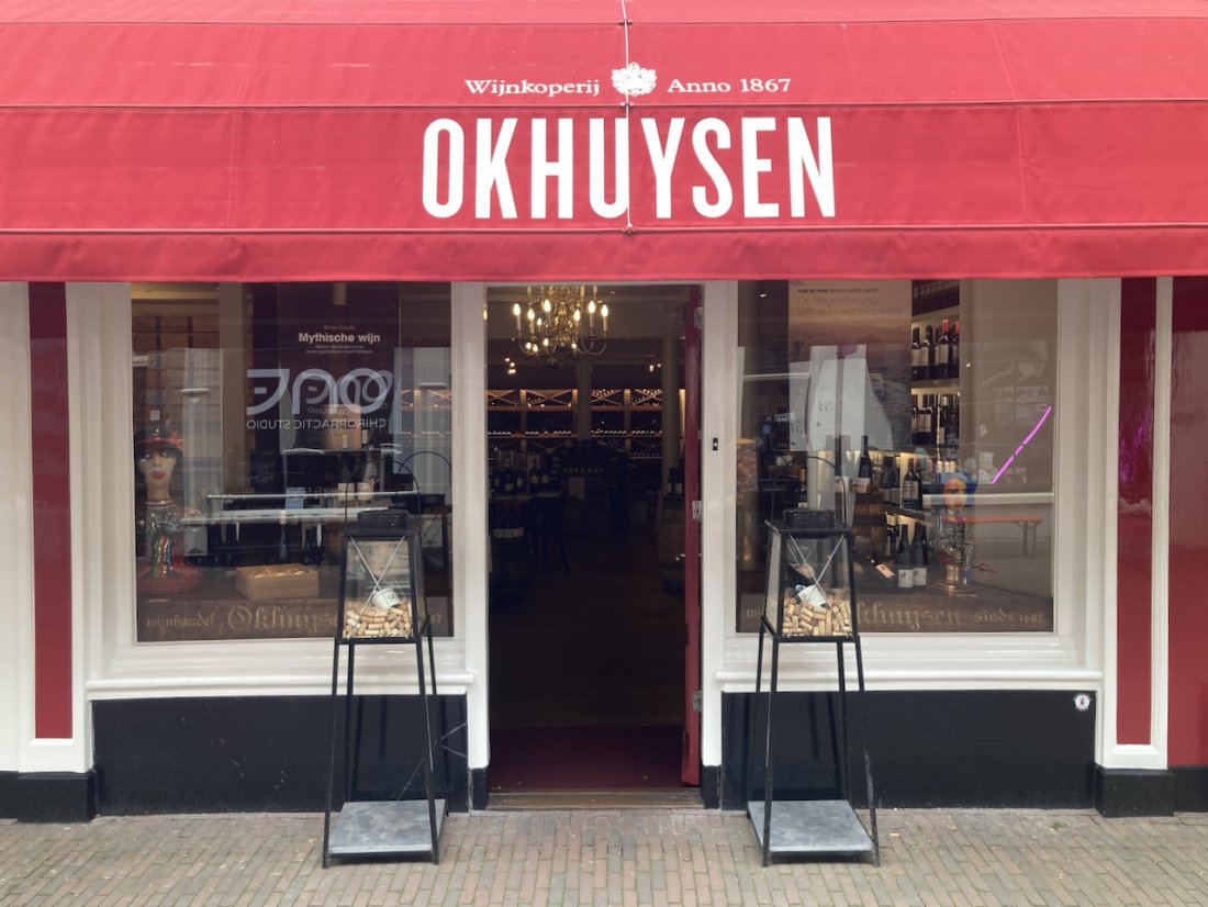 Wijnkoperij Okhuysen Hofleverancier -anno 1867-